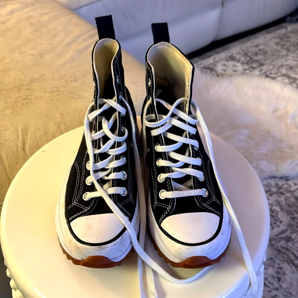 Converse Run Star Hike Black Size 8